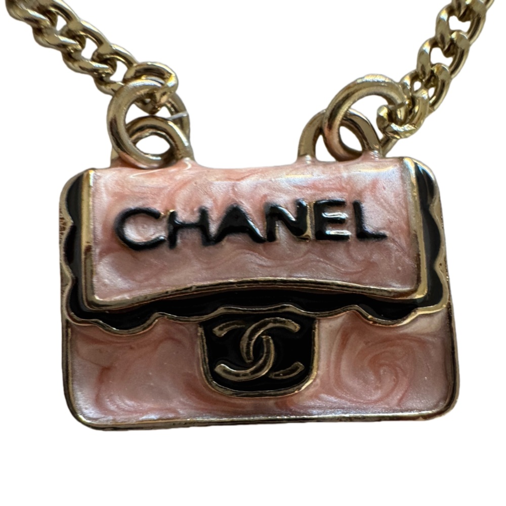 CHANEL Gold and Silver Pendant Necklace - Picture 2 of 8